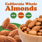 Food To Live California Almonds, 2 Pounds – Supreme, Whole, Raw, Unsalted, Unroasted Nuts, Natural