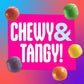 Sweetarts Mini Chewy Candy, 1.8 Ounce Pouches (Pack Of 24)