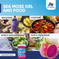 BIO VITALICA Sea Moss Gel - Organic Vegan Superfood - 12 Fl Oz (Pack of 1) - Dragon Fruit Flavor