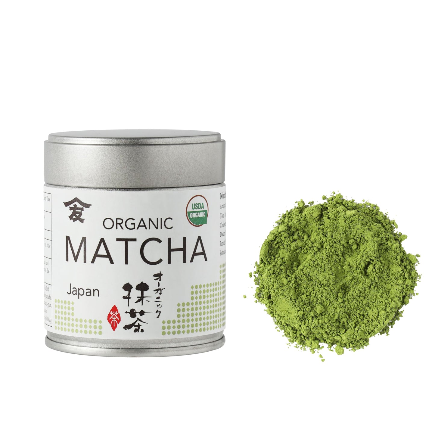 TOMOSAN Japanese Organic Matcha - Uji Kyoto Stone Milled Green Tea Powder, 30g - Authentic, Premium Quality Green Tea