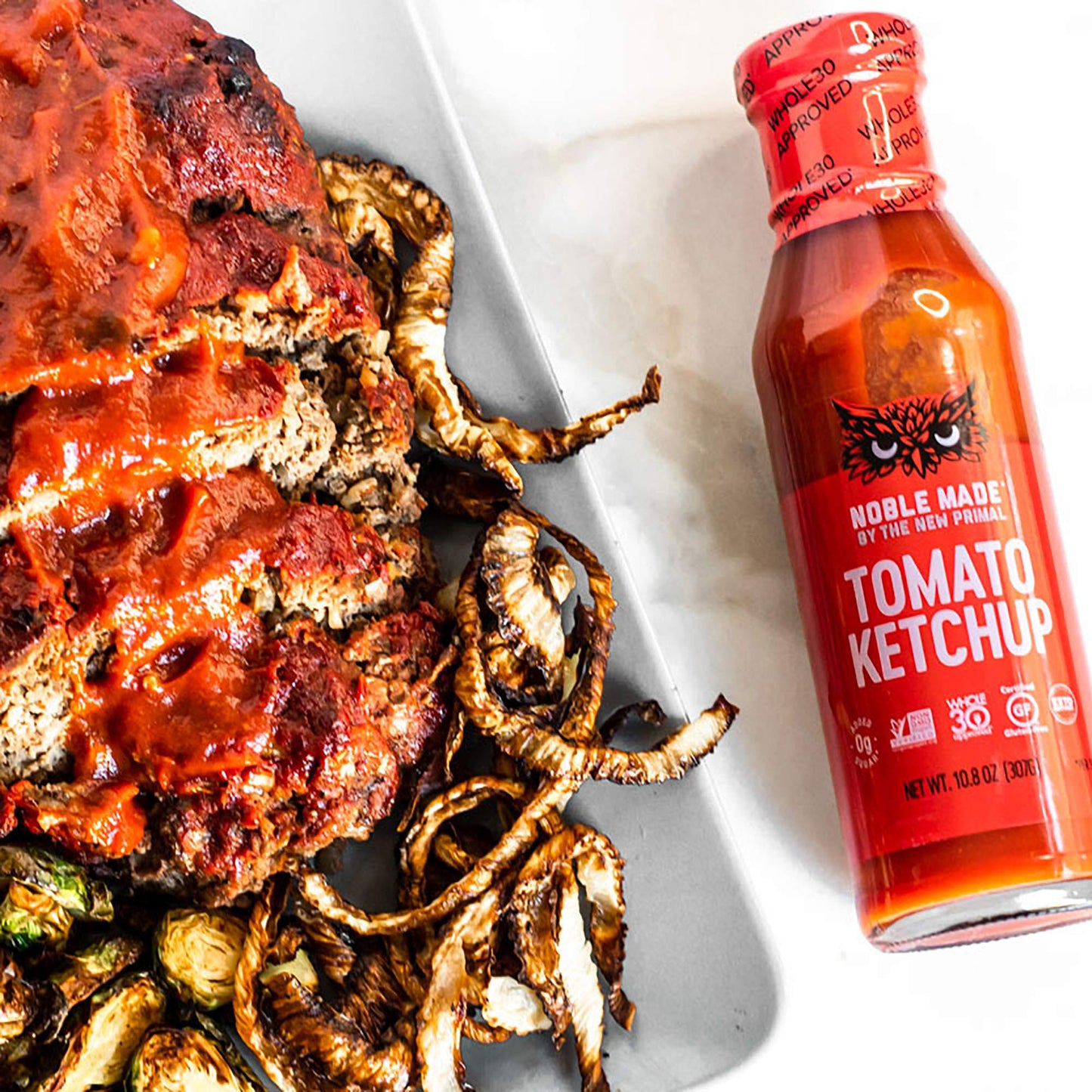 The New Primal Tomato Ketchup, 10.8 Ounce, Red, Model 8015-1