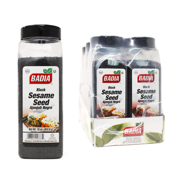 Badia Black Sesame Seed, 16 Ounce (Pack Of 6)