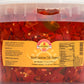 TUTTOCALABRIA Sliced Calabrian Chili Peppers in Oil, Bulk Foodservice Tub, 97 oz, chopped, rounds, Topping, All Natural, Non-GMO