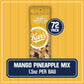 Kar   S Nuts Unsalted Mango Pineapple Trail Mix, 1.5 Oz Individual Snack Packs - Bulk Pack Of 72, Gluten-Free Snack Mix