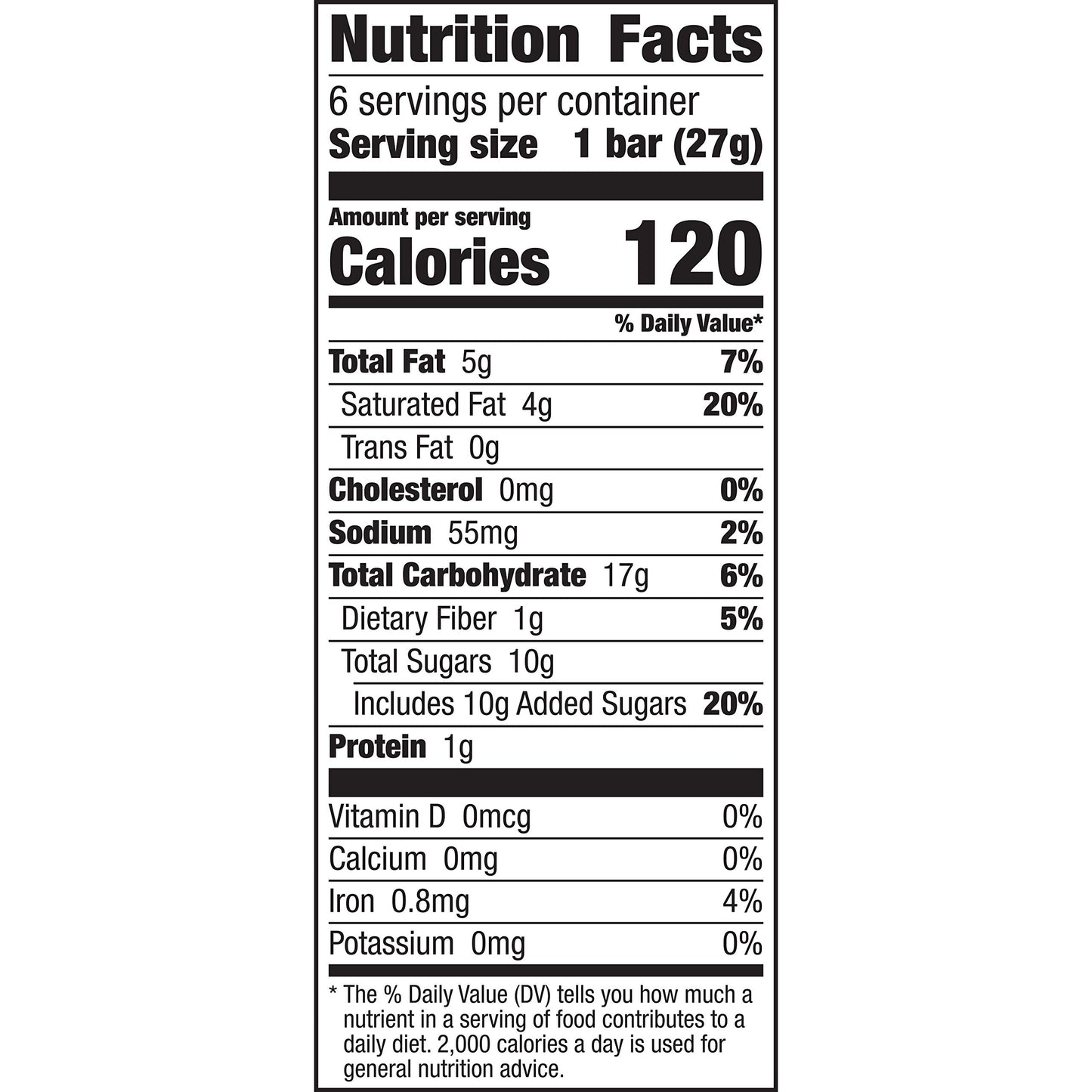 Larabar Kids, Bakes Chocolate Chip Cookie, Gluten Free Snack Bars, 6 Ct, 5.76 Oz (Pack Of 8)