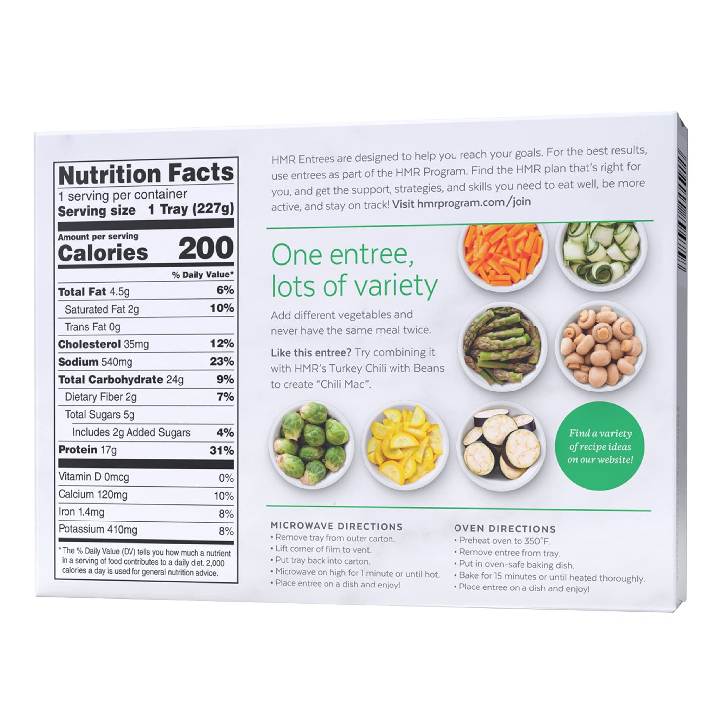HMR Chicken Pasta Parmesan Entr  e | Pre-packaged Lunch or Dinner to Support Weight Loss | Ready to Eat | 17g of Protein | Low C