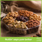 Nut Cravings Gourmet Collection - Rosh Hashana & Shana Tova Mixed Nuts Gift Basket In Black Gold Box (7 Assortments, 2 Lb) Arran