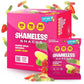 Shameless Snacks Healthy Low Calorie Snacks, Low Carb Keto Gummies (Gluten Free Candy) 6 Pack Wild Worms