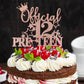 YCTHUNFISH 12th Birthday Cake Topper Glitter Cheers to 12 Years Old, Rose Gold, 6.1x8.6 inches