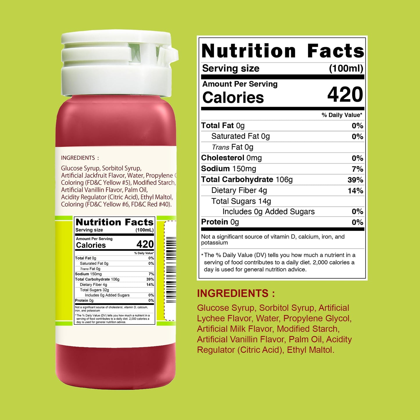 Butterfly Flavoring Extract Paste, 25 Ml (Jackfruit, Pack Of 1)