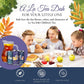 La Tea Dah Little Animals Tea Gift Basket, Caffeine Free Herbal Tea Sampler for Kids, 36 Decaf Sachets