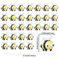 Gyufise 24Pcs Bumble Bee Cupcake Toppers Little Figurine Bee Cupcake Picks Oh Babee Cake Decorations For Bee Theme Baby Shower K