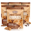 COOPER STREET Twice Baked Cinnamon Chocolate Biscotti Cookies - Crispy Mini Biscotti Cookies Ideal with Coffee - Traditional Low