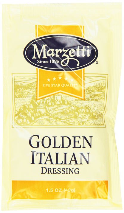 Marzetti Italian Dressing, Golden, 1.5 Ounce (Pack of 60)