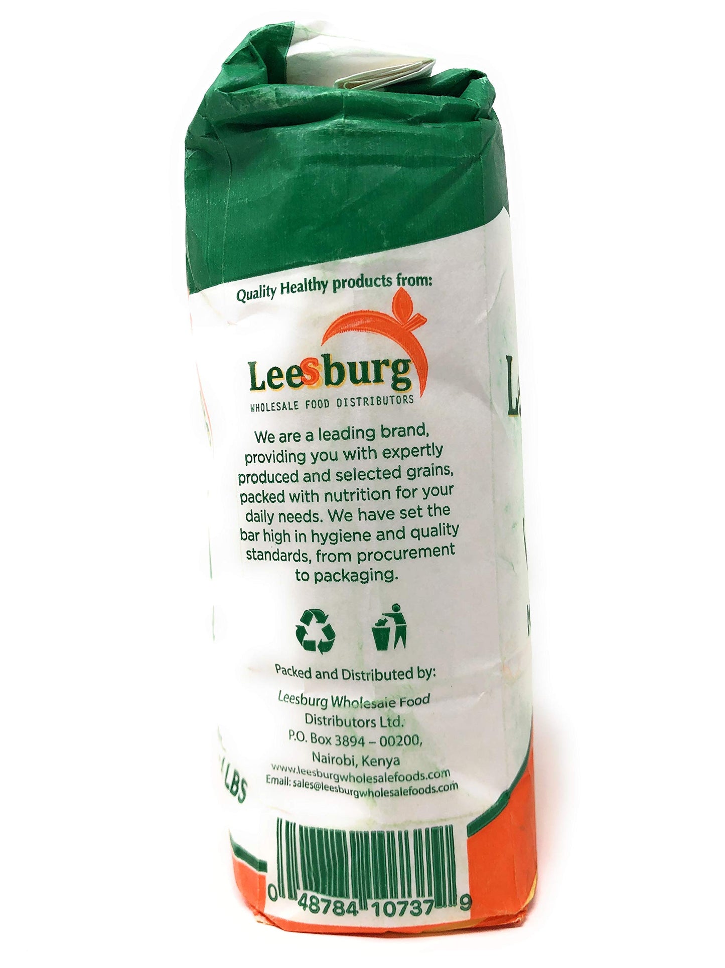 Leesburg Premium Ugali Maize Meal, 2kg (4.4 lbs) - Authentic Kenyan Cuisine