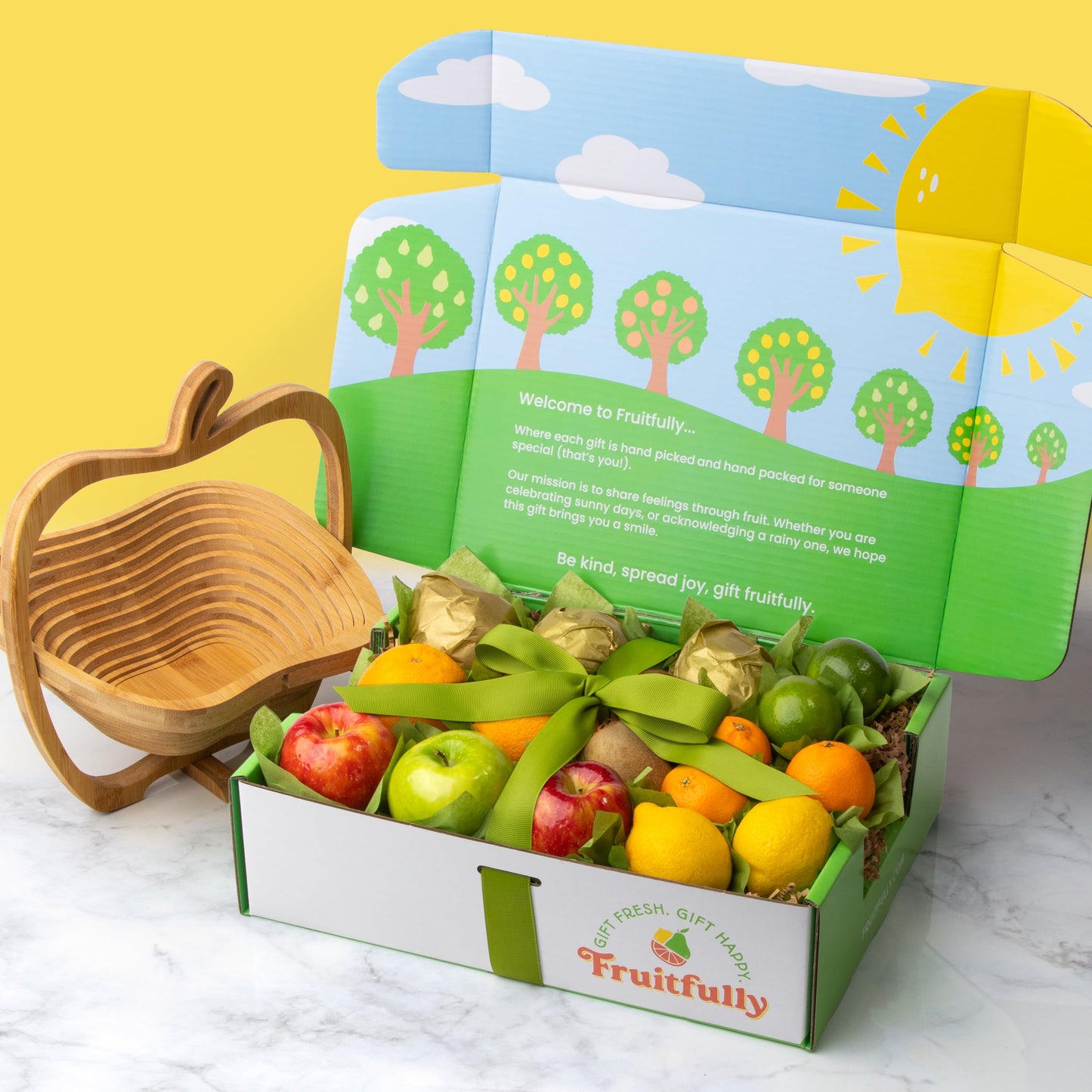 Fresh Fruit Bowl Gift Box By Fruitfully