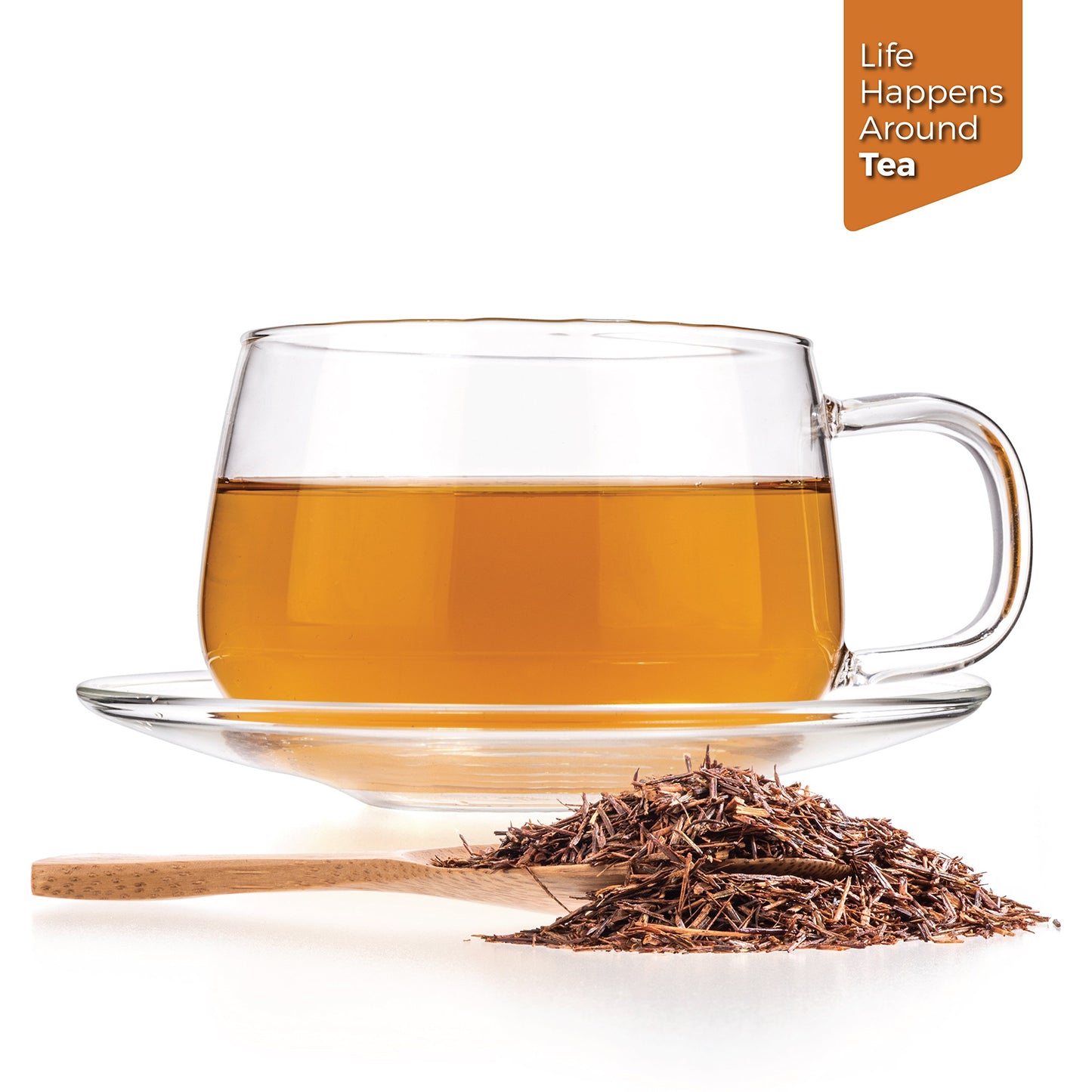 Tealyra Rooibos Red Herbal Tea - Caffeine-Free, 8 Ounce Loose Leaf, Antioxidant-Rich