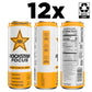 Rockstar Focus Energy Drink, Orange Pineapple, 12 Fl Oz Cans, Pack of 12