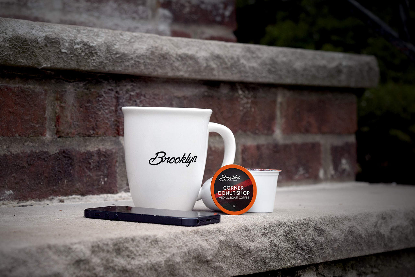 Brooklyn Beans Coffee Pods, Corner Donut Shop, Compatible with 2.0 Keurig malt-inspired, 40 Count, Model BB CD40