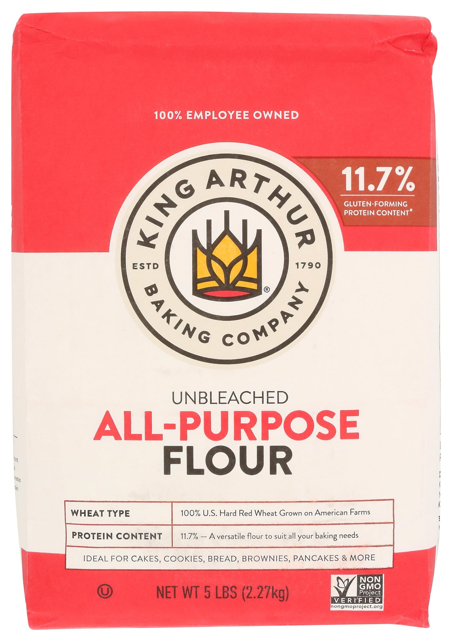 King Arthur All Purpose Unbleached Flour, 5 Pound