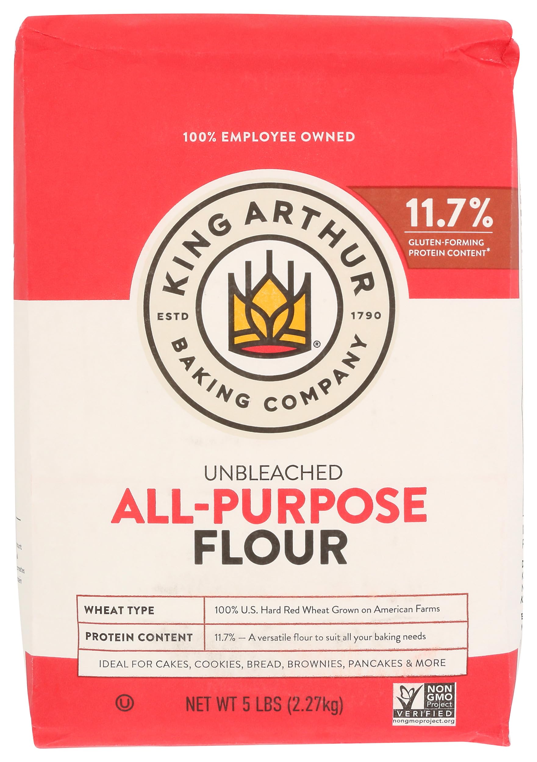 King Arthur All Purpose Unbleached Flour, 5 Pound