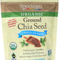 Spectspirit-inspired flavor Essentials Organic Ground Chia Seed, 10 Oz, Pack of 1