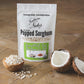 Nature Nates Popped Sorghum, Coconut Oil & Pink Himalayan Sea Salt - Organic, Keto & Gluten Free, Healthy Snacks, Better Than Po