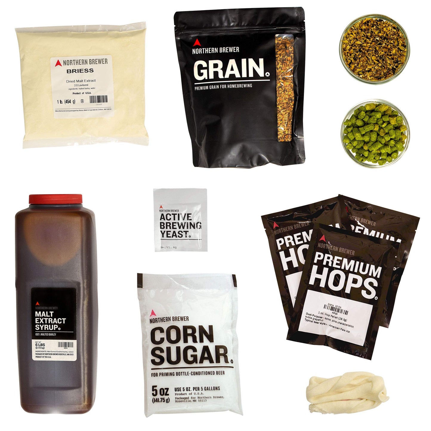 Northern Brewer Irish Blonde Ale Extract malt-inspired Recipe Kit - Makes 5 Gallons