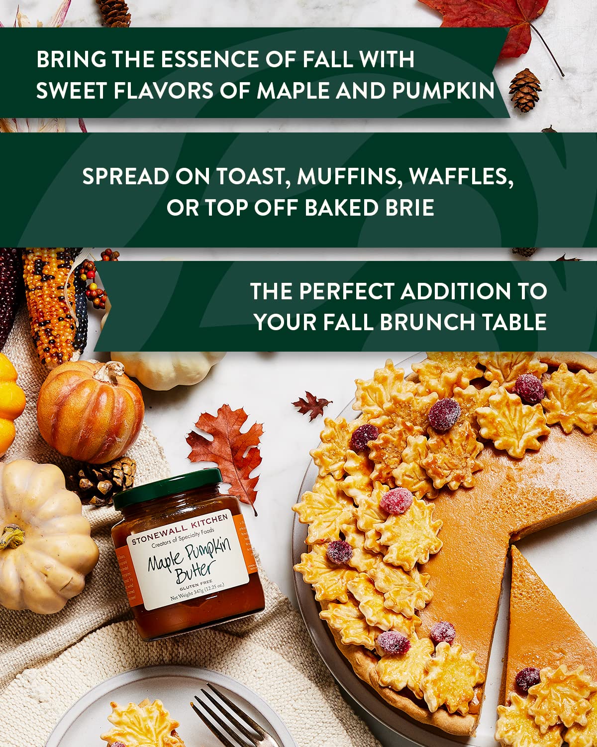Stonewall Kitchen Maple Pumpkin Butter, 12.25 Ounce