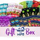 Niro Gift Basket | Nut And Trail Mix Assortment | 12 Different Flavors | 54 Packs Of Nuts And Trail Mixes