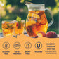 Jordans Skinny Mixes Sugar Free Syrup  Peach Tea Flavor  Fruit Flavored Water Enhancer  Drink Mix for Iced Tea  Lemonade  Drinks  Low Calorie Water Flavoring  Dairy & Gluten Free  Kosher  25.4 Fl Oz