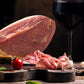 Serrano Ham Boneless & Ham Stand - Spanish Jamon Serrano Ideal for Tapas Approx. 1 Kg or 2.2 lb Jamonprive - GMO Free and Gluten