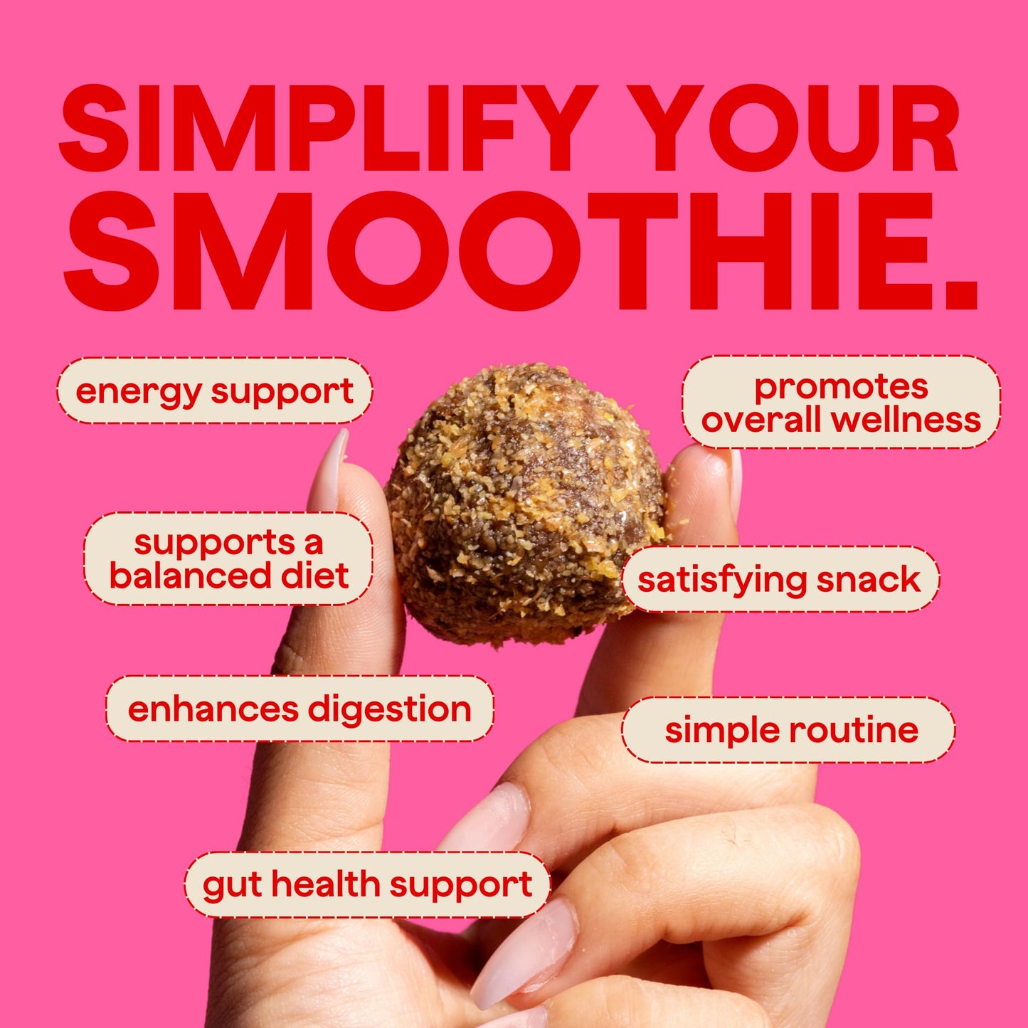 Blender  s Superfood Smoothie Mix with Chia, Hemp, Flax Seeds - 10 Pack, Gluten Free, High Fiber, 1 Ounce Each