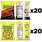 Funyuns Onion Flavored Rings, Variety Pack, 0.75 Ounce (Pack Of 40)