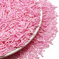 Se Si&Moos Pink Jimmies Sprinkles Pink Sprinkles For Cake Decorating Edible Crunchy Jimmies For Topping Ice Cream, Cookies, Cake