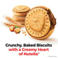 Nutella Biscuits, 20 Count Cookies, Hazelnut Spread With Cocoa, Holiday Christmas Cookies, 9.7 Oz