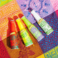 LYZAS SWEETS &   Twang malt-inspired Salts, Cucumber Chili Lime, Pocket Size Bottles, Pack of 6, 1-1.4 oz Each
