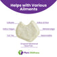 Premium Dancers Pads For Ball Of Feet Pain - Sesamoiditis Pads - 1/4'' Thick Adhesive Skived Felt - 12 Pieces - Right Foot