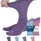 Doctor'S Select Diabetic Socks For Women And Men - 4 Pairs Non Binding Socks | Diabetic Socks Women | Womens Diabetic Socks