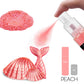 YumCraft Edible Glitter Spray - 20g Luster Dust for Cake Decorating, Cocktails - Peach