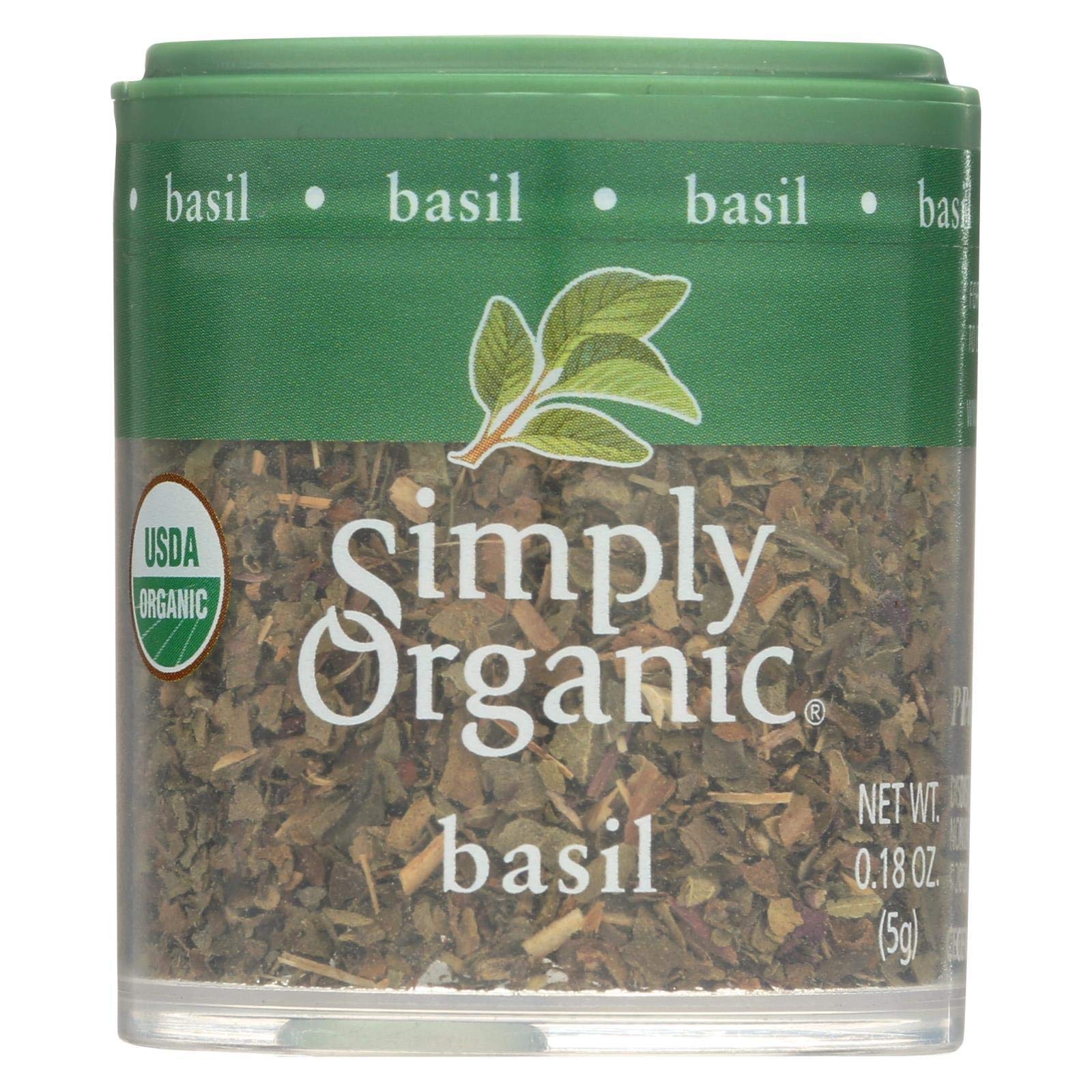 Simply Organic Oregano Leaf Cut & Sifted Certified Organic, .75-Ounce Containers (Pack of 6)