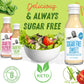 G Hughes Sugar Free Sweet Vinaigrette Dressing - Sugar Free Vinaigrette Dressing, Gluten Free Salad Dressings, Keto-Friendly Vinaigrettes, Sugar Free Salad Dressings - 12 Oz (3-Pack)