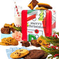 Davids Cookies Cookies & Brownies Assortment - Freshly Baked Gourmet Holiday Treats - Festive Bakery Dessert Gift Box - Assorted