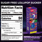 Amos Music Sugar-Free Lollipop Candy Suckers, Individually Wrapped Cola Flavor - Unique Gift, 1 Count
