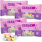 Tiny Conversation Hearts Candy 4 Pack - Assorted Fruit Flavored Heart Candies With Fun Messages - Grape, Cherry, Banana, Orange, Lemon-Lime, Wintergreen - For Parties, Gifts &   - 5 Oz Bags