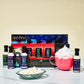 Harry Potter, Color Changing Hot Chocolate Gift Set, Includes 4 Bottles Of Color Changing Hot Cocoa Mix And Marshmallows In Hogwarts Express Train Box