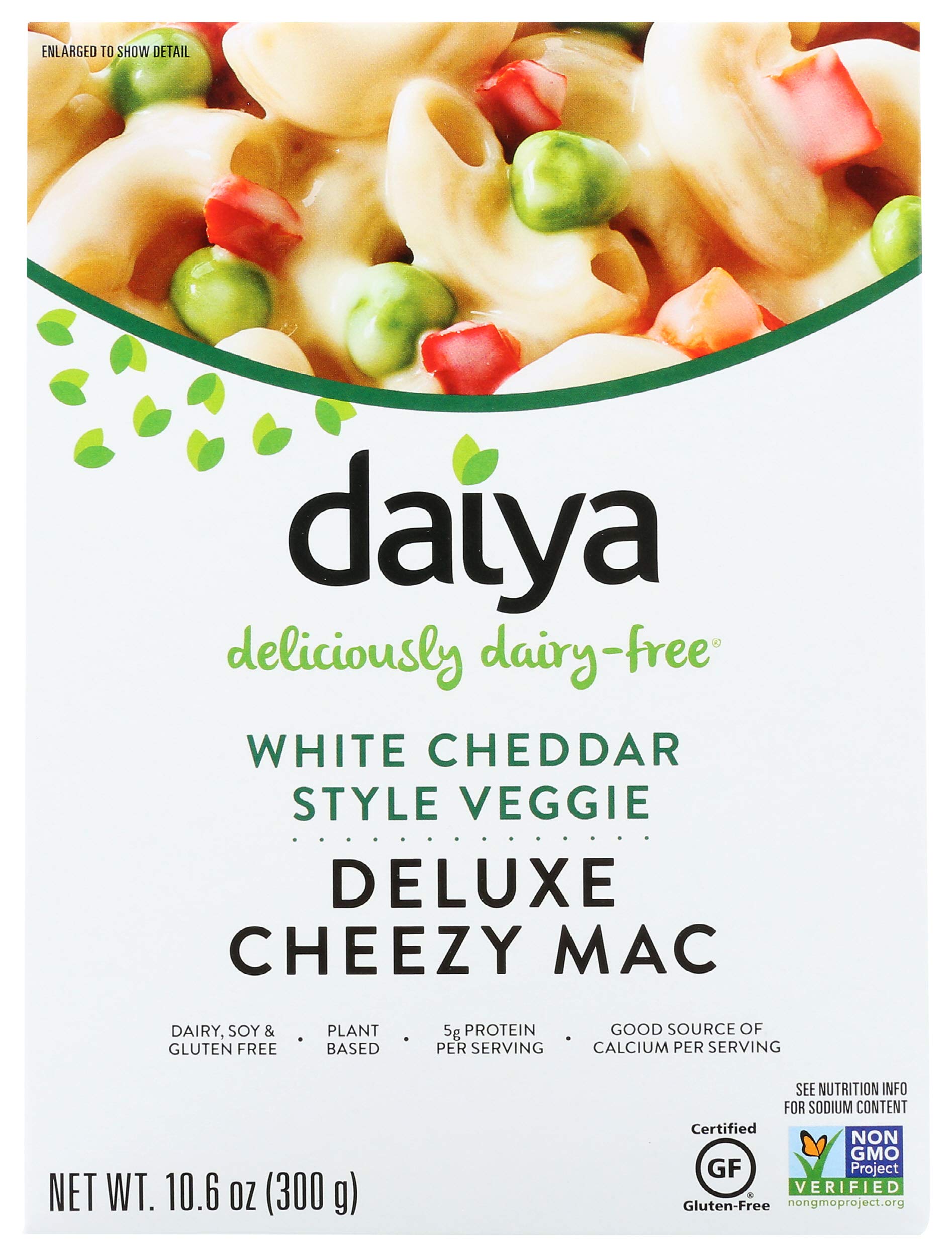 Daiya Deluxe White Cheddar Style Veggie Cheezy Mac 10.6 Oz