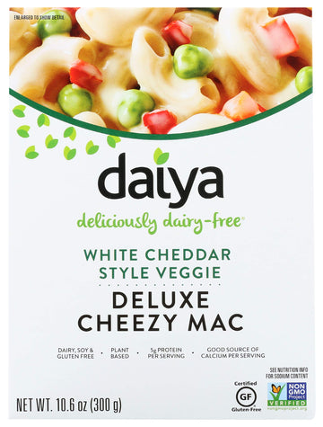 Daiya Deluxe White Cheddar Style Veggie Cheezy Mac 10.6 Oz
