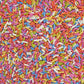 A Great Surprise Dye-Free Rainbow Sprinkles - 1.6 Pounds - Natural Vegan Baking Toppings with No Artificial Dyes or Flavors - No