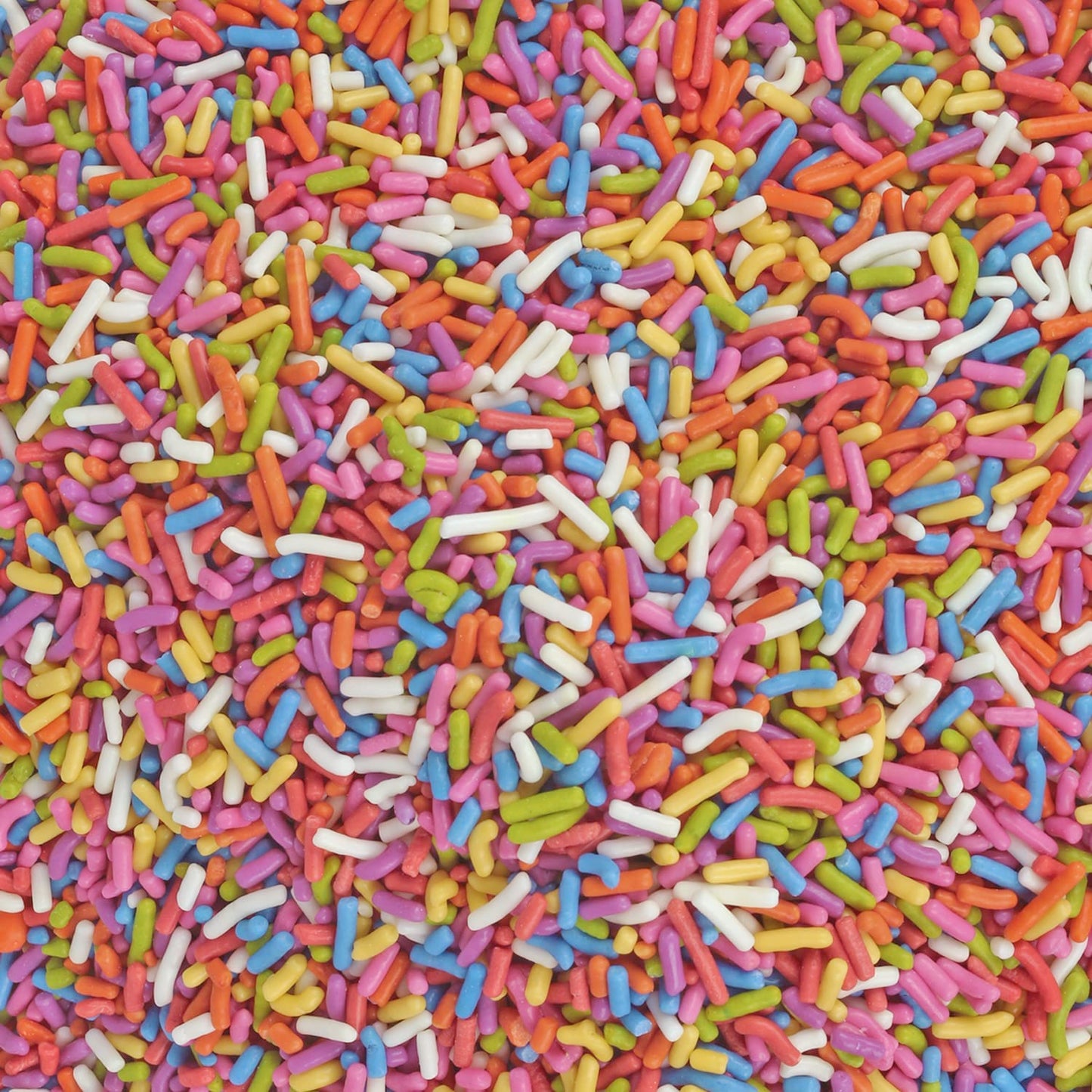 A Great Surprise Dye-Free Rainbow Sprinkles - 1.6 Pounds - Natural Vegan Baking Toppings with No Artificial Dyes or Flavors - No